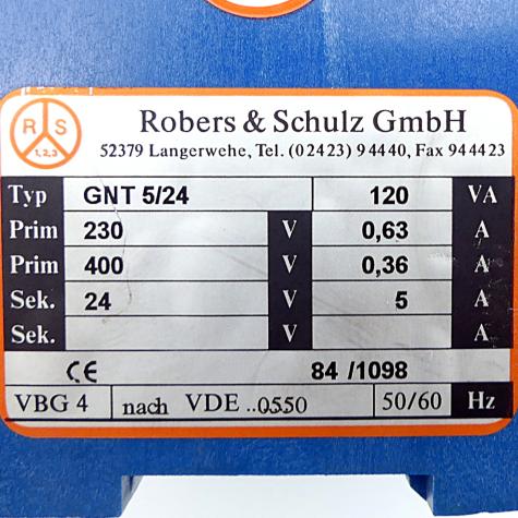 Power supply GNT 5/24 Used