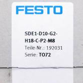 Druck-/Vakuumsensor SDE1-D10-G2-H18-C-P2-M8  Neu OVP