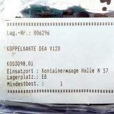 Coupling card DEA V120 