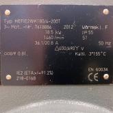 Water-cooled three-phase motor  New
