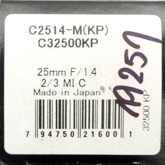 25 mm lens C2514-M(KP) 