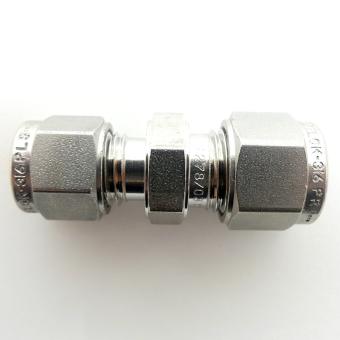 2 Pieces Straight reducer connectors SS-8MO-6-6M 