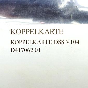 Coupling card DSS V104 New FS