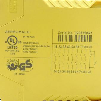 Safety relay PSR-SPP-24UC/ESAM4/8X1/1X2 