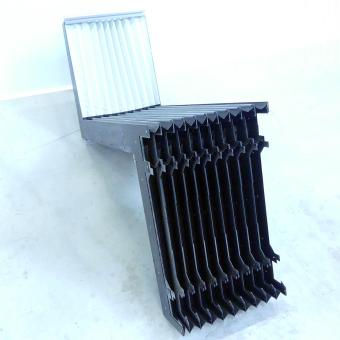 harmonica type cover 600.010-670-2 for Stama CNC 325 / 326 