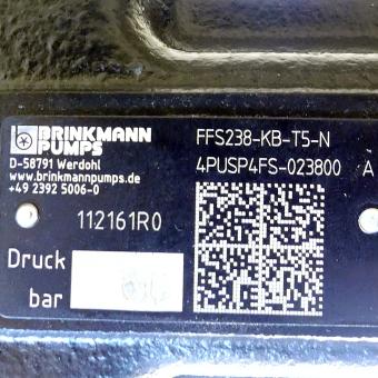 High-pressure coolant screw pump TFS238/80+1875 