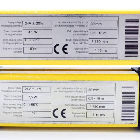 Safety light barrier 14 FGS  Used