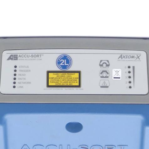 AS Accu-sort Axiom-x Barcode scanner 2 L  Used