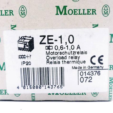 Overload relay ZE-1,0  New FS