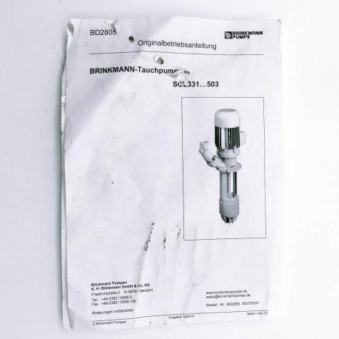 Schlürf-Tauchpumpe SGL503/280-MV+211 Neu