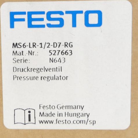 Pressure control valve 527663 