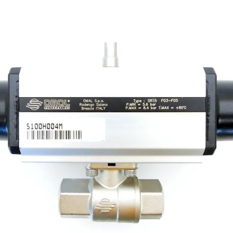 Brass ball valve SR15 F03-F05 New FS