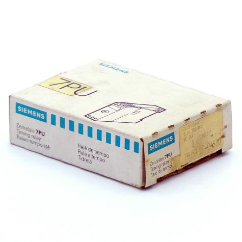 Zeitrelais 7PU5720-0AB30 Neu OVP
