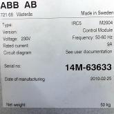 Roboter mit Steuerung und Panal IRB 140 Used