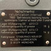 Water-cooled three-phase motor  New