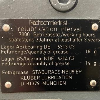 Drehstrommotor Wasssergekühlt 