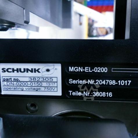 Linear motor axis with guide carrier  New FS