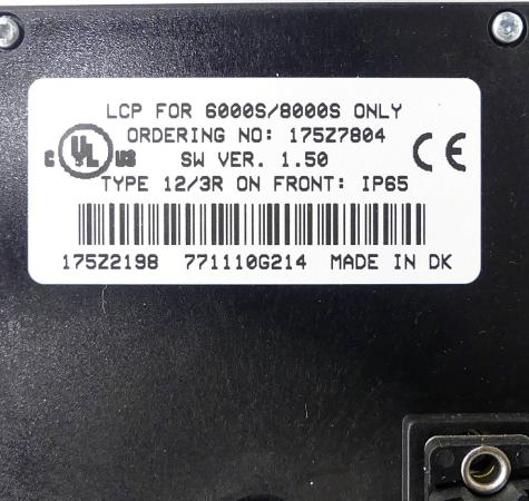 Frequenzumformer VLT6004HT4C54STR3DLF00A00C0  Gebraucht