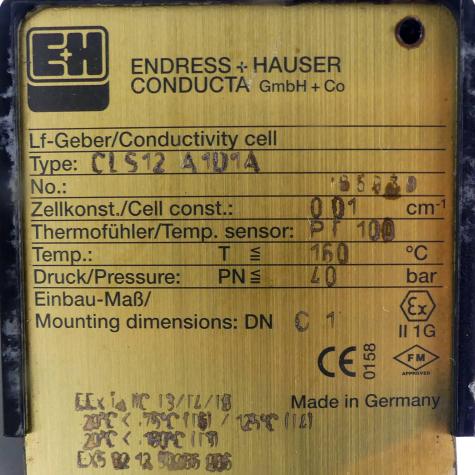 Analoger Leitfähigkeitssensor  Neu