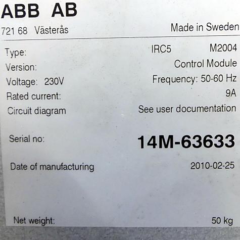 Roboter mit Steuerung und Panal IRB 140 Used