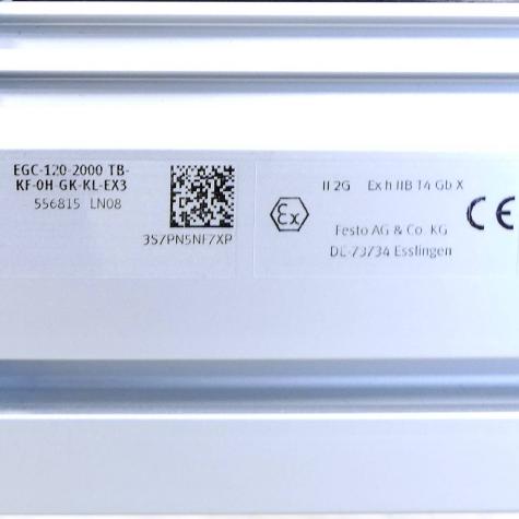 Toothed belt axes EGC-120-2000 TB-KF-OH-GK-KL-EX3 556815 New