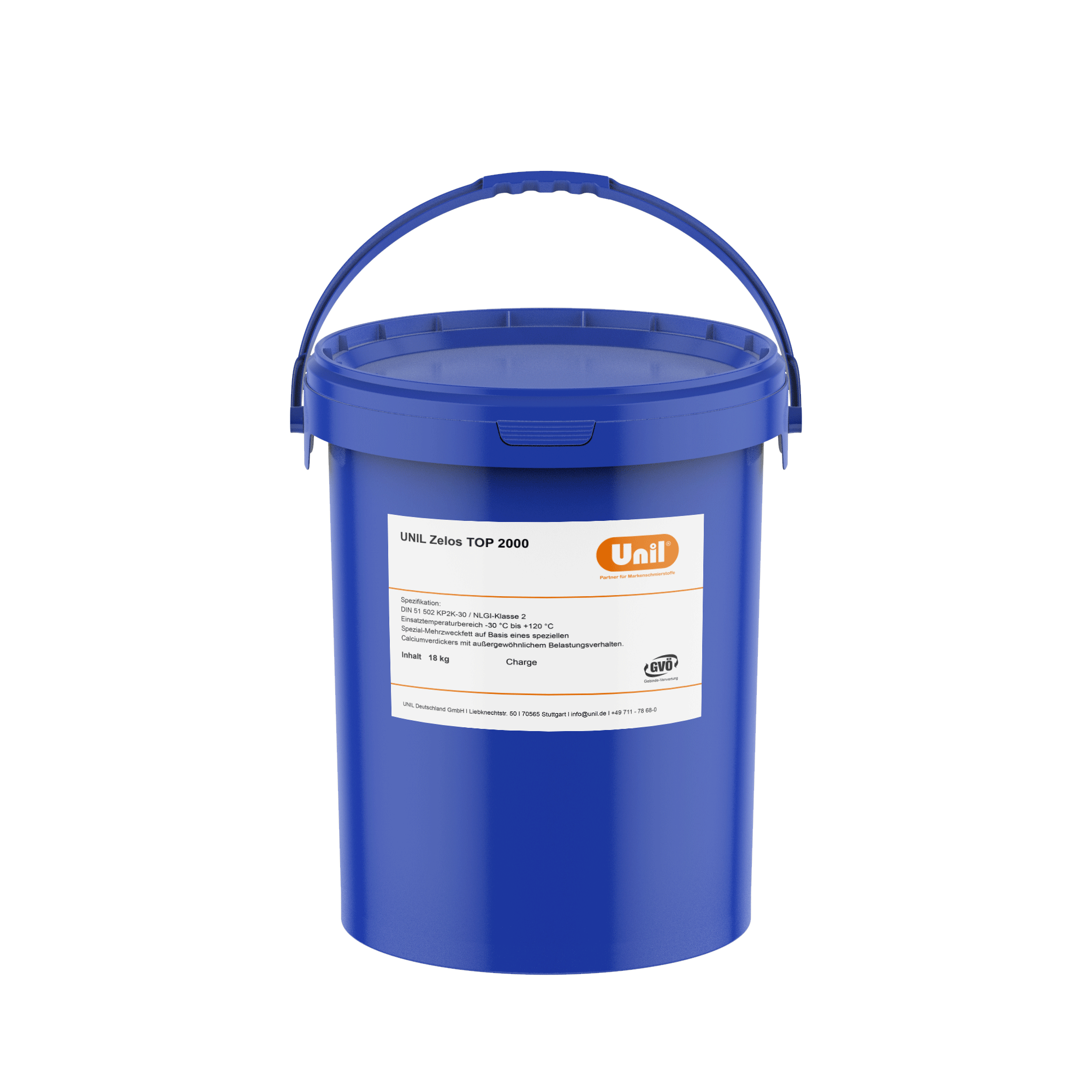 Special multi-purpose grease Zelos TOP 2000  18 kg bucket