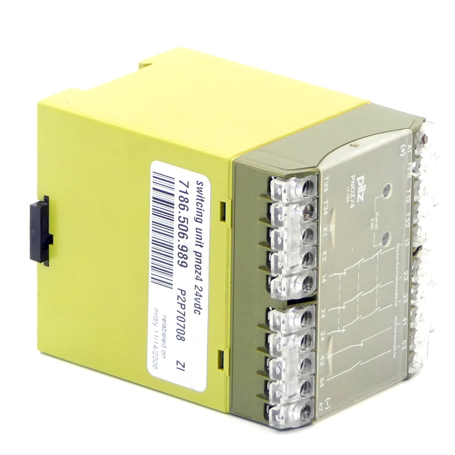 Safety relay PONZ/4