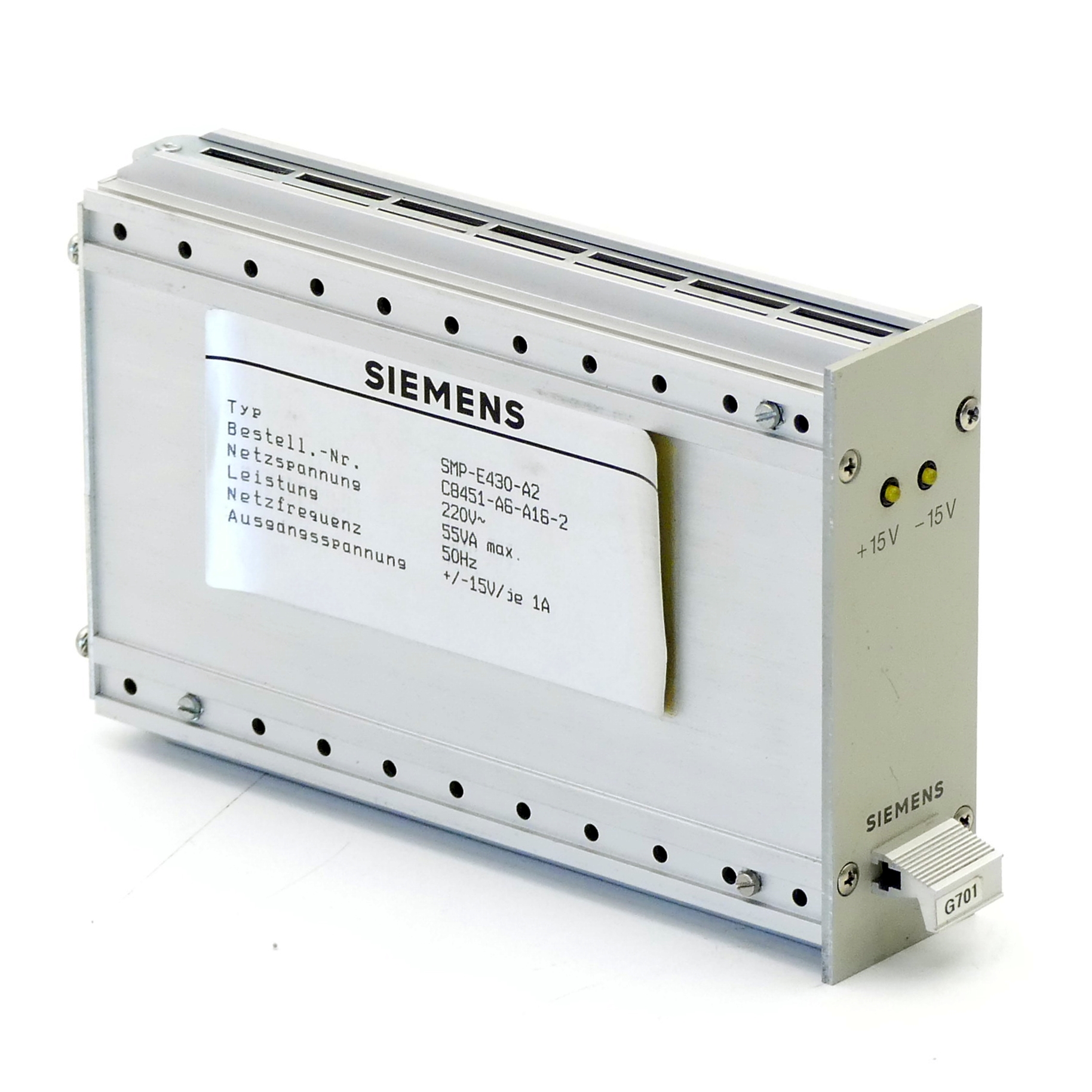 Power supply SMP-E430-A2