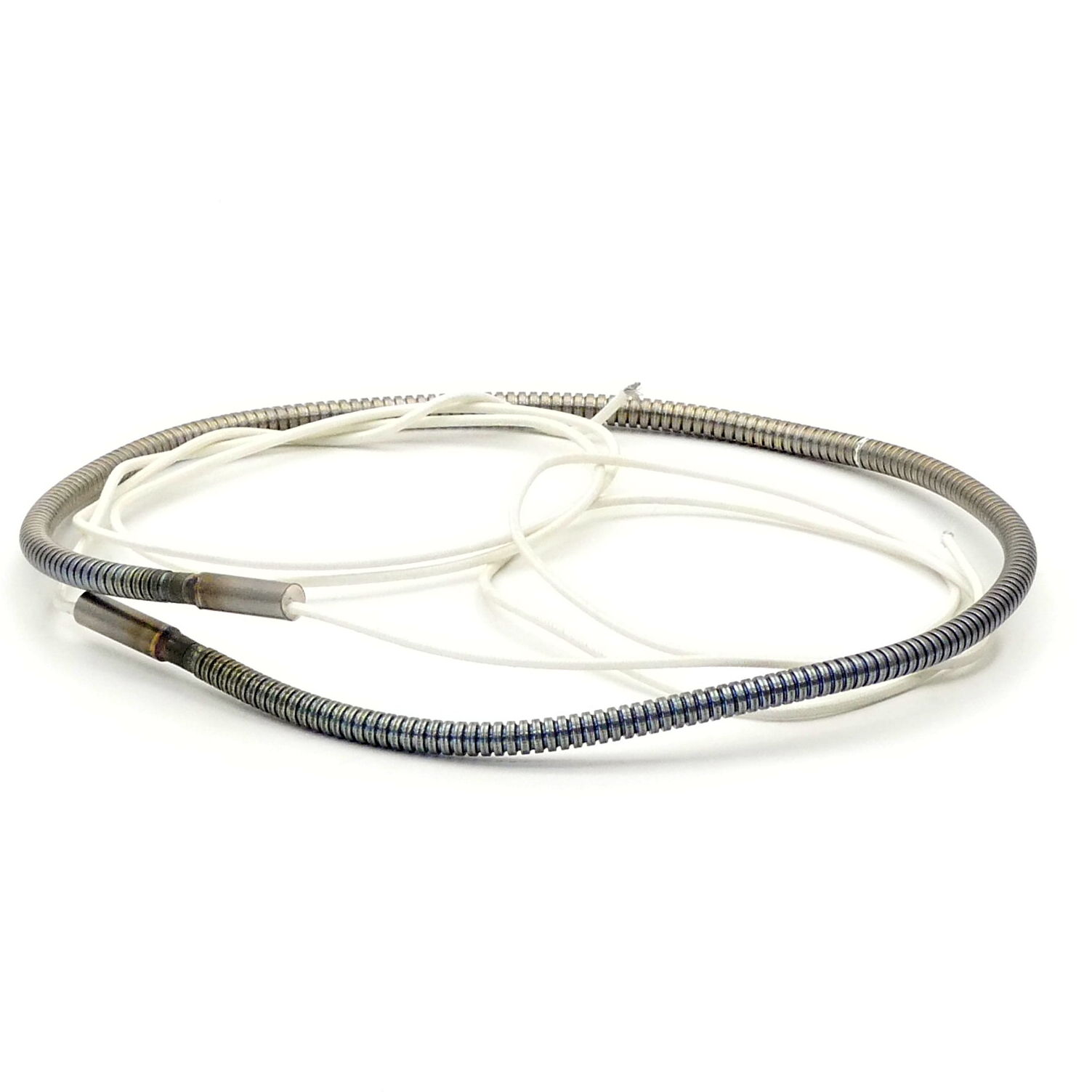 Flexible tubular heating element