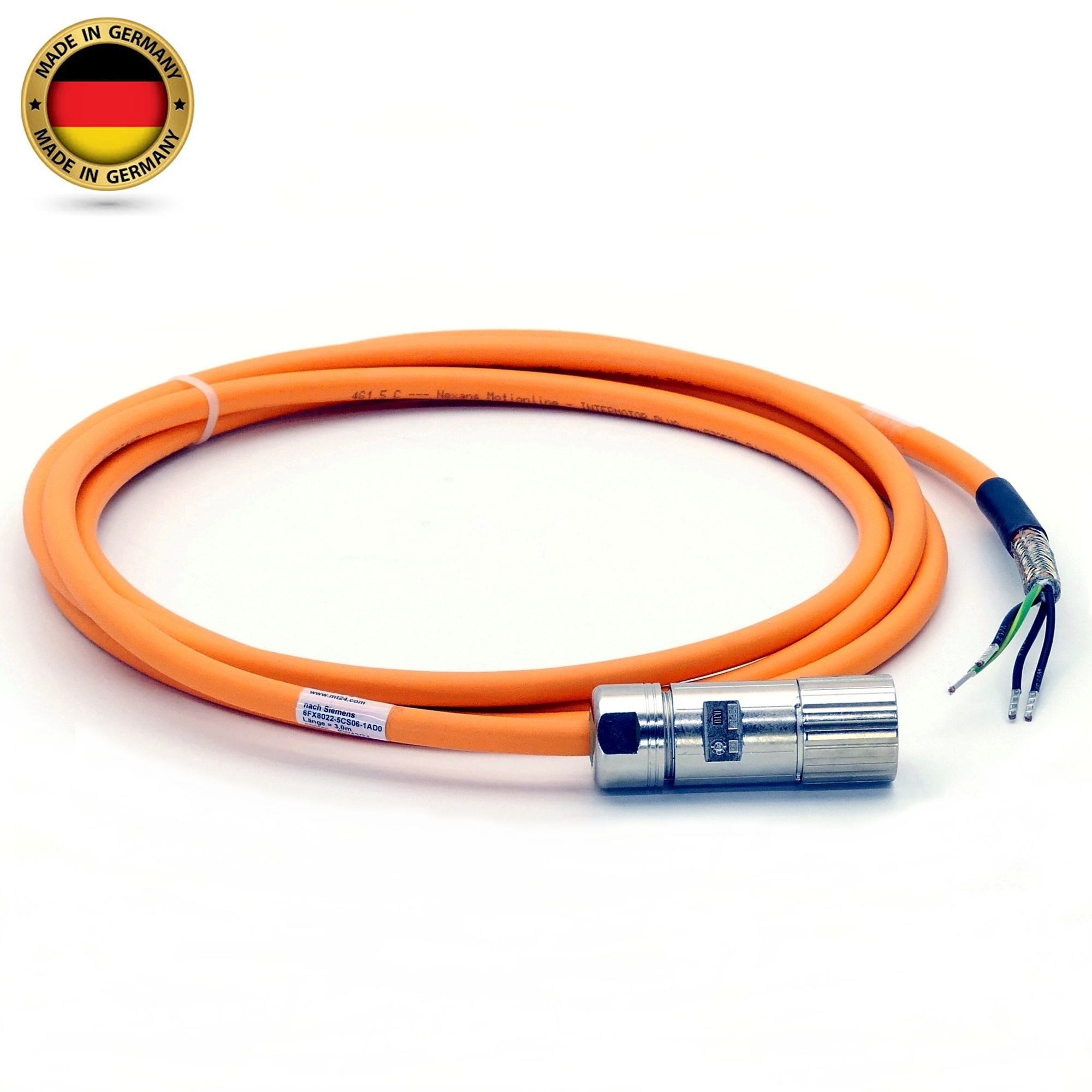 Power cable according Siemens 6FX8022-5CS06-1CK5 