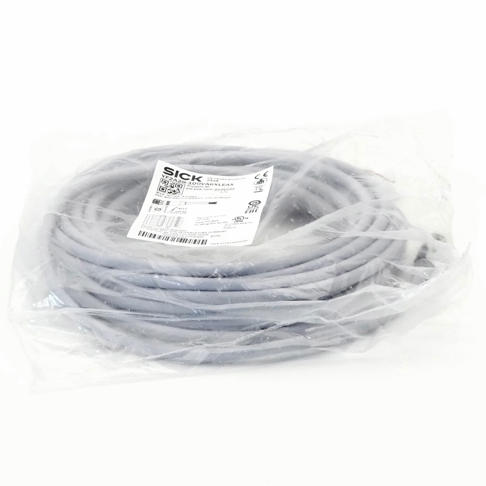 sensor cable YF2A28-100VA6XLEAX