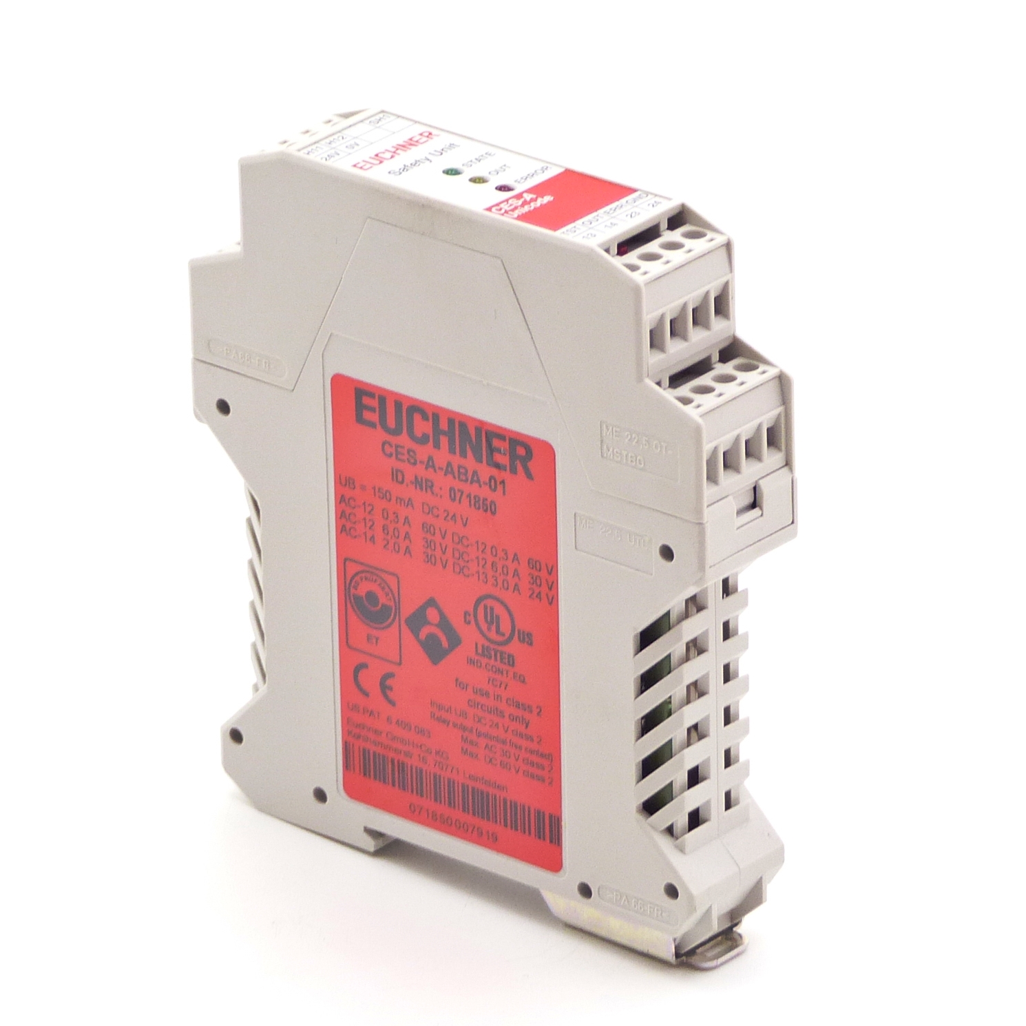 Safety Switch Evaluation Unit CES-A-ABA-01 