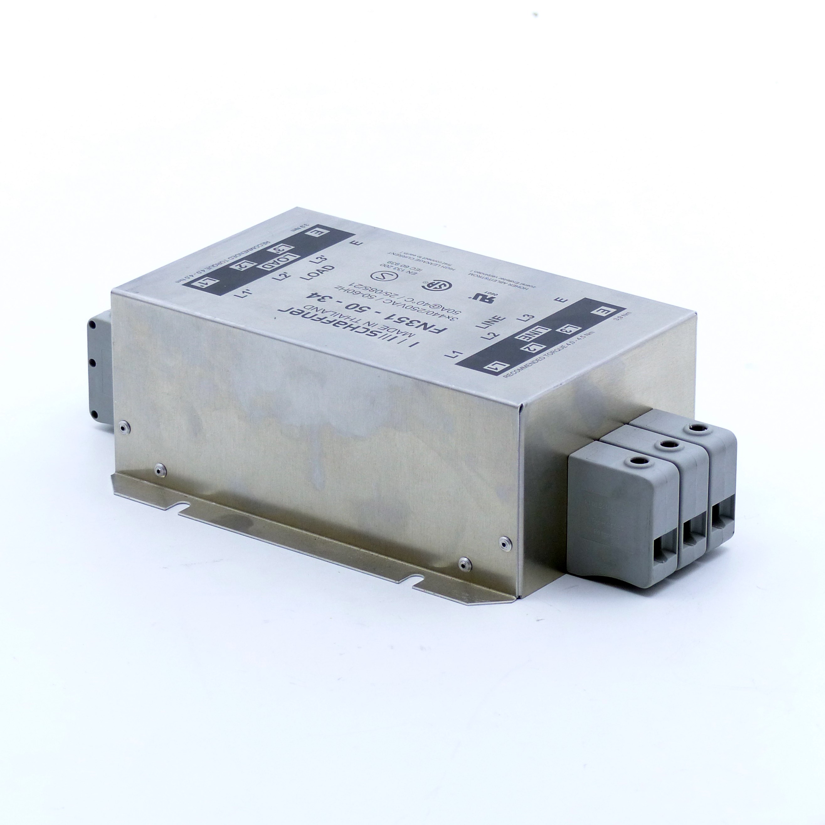 Universeller 3-Phasen EMV-Filter FN351-50-34