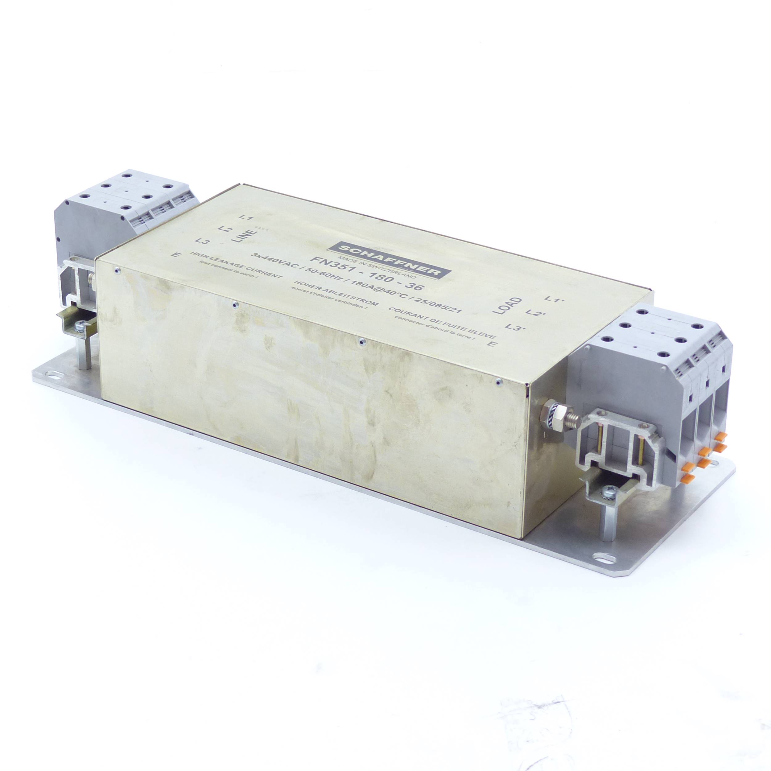 Universeller 3-Phasen EMV-Filter FN351-180-36