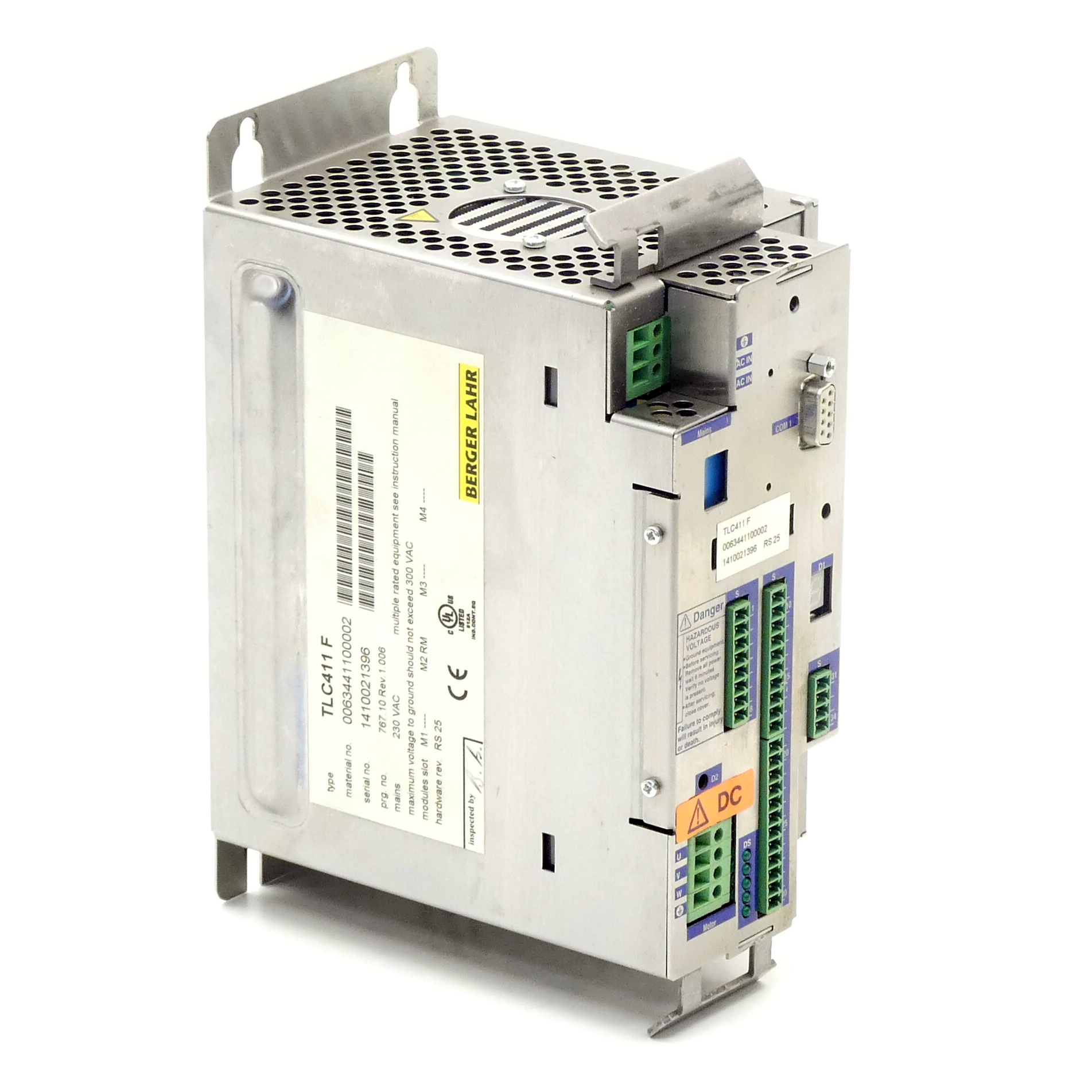 AC servo motor control TLC411 F 
