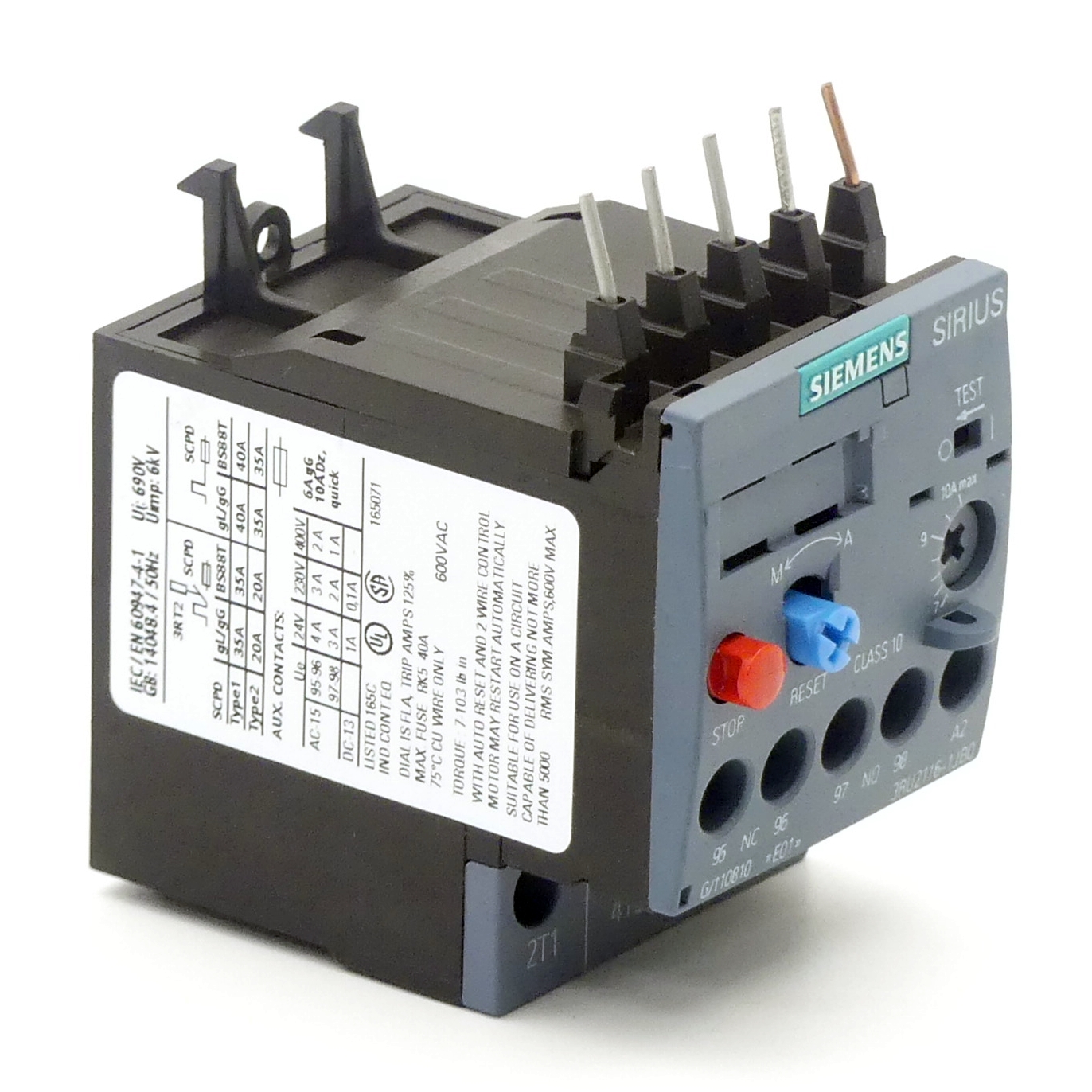 Overload relay