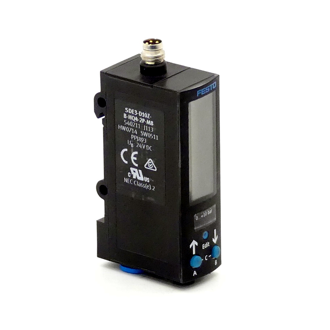 pressure sensor SDE3-D10Z-B-HQ4-2P-M8 