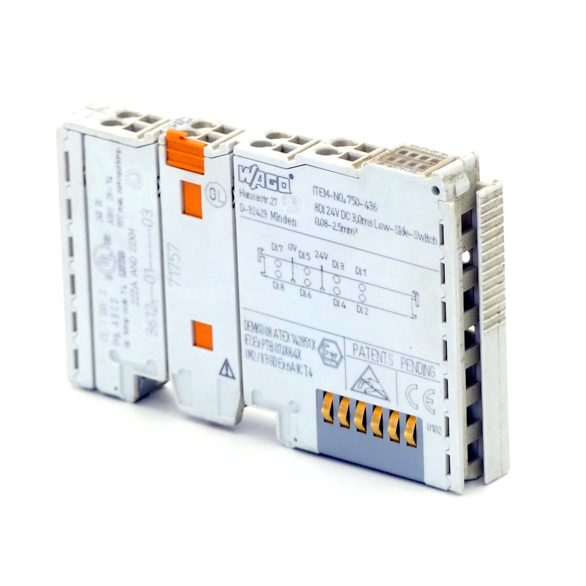 8-channel digital input