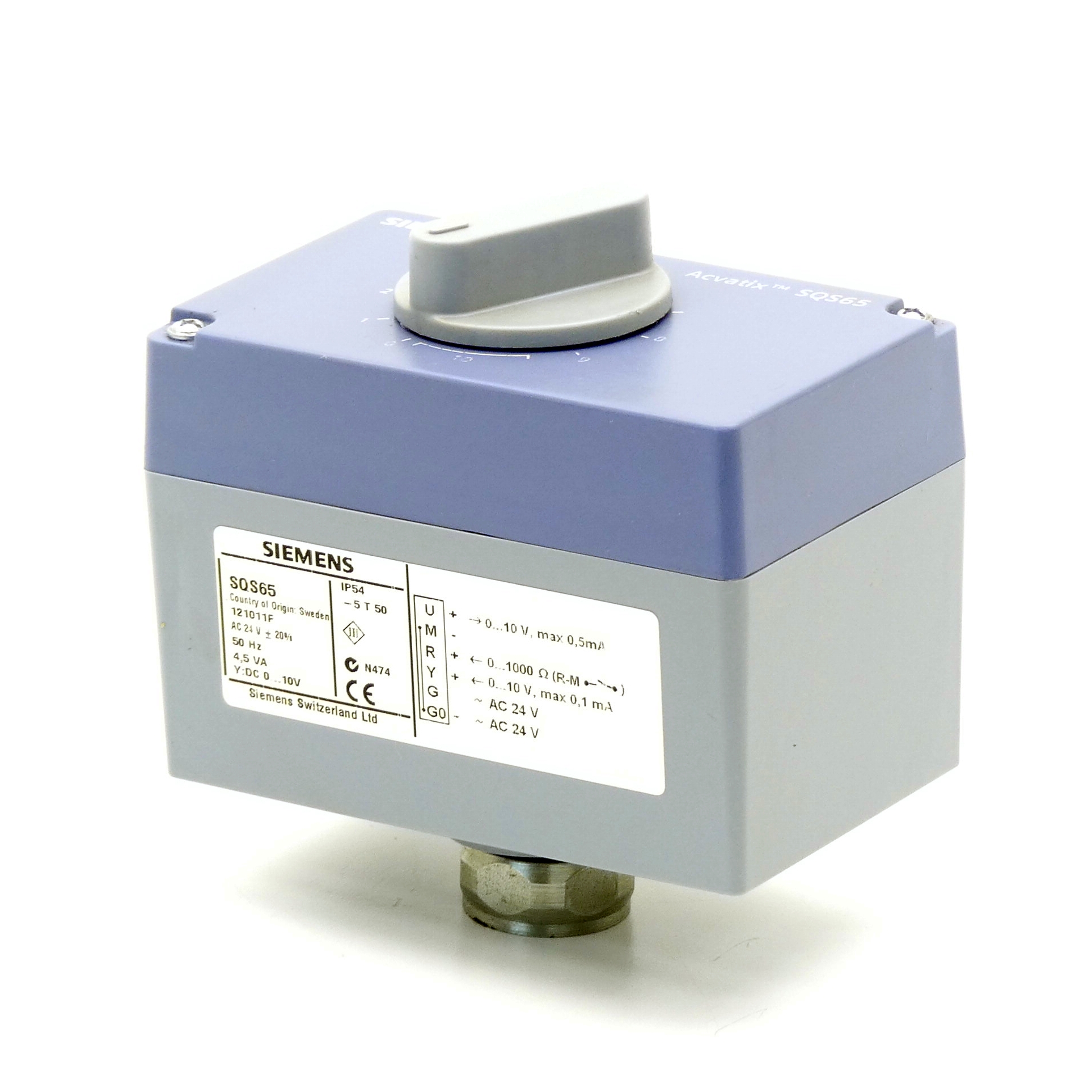 Electric motor actuator