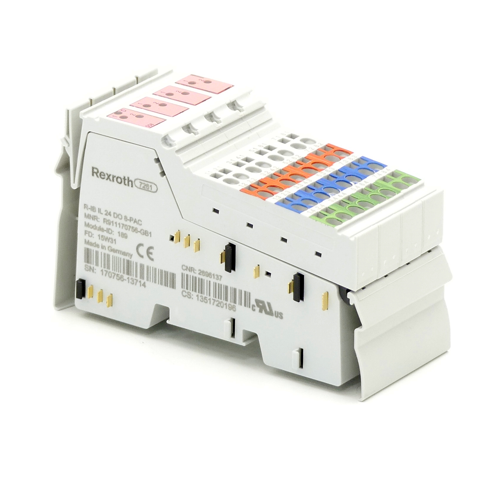 Inline digital output terminal R-IB IL 24 DO 8-PAC