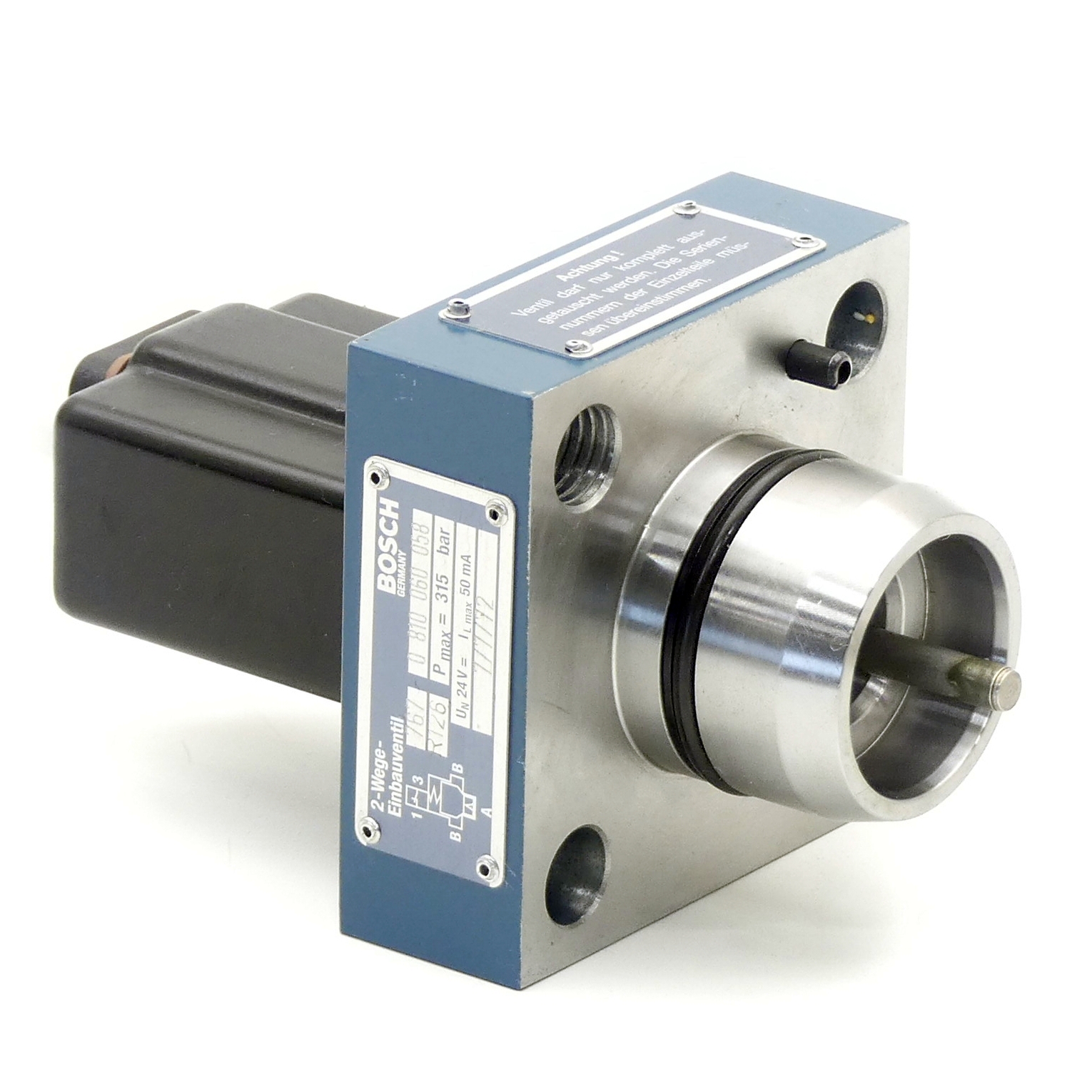 2-way cartridge valve