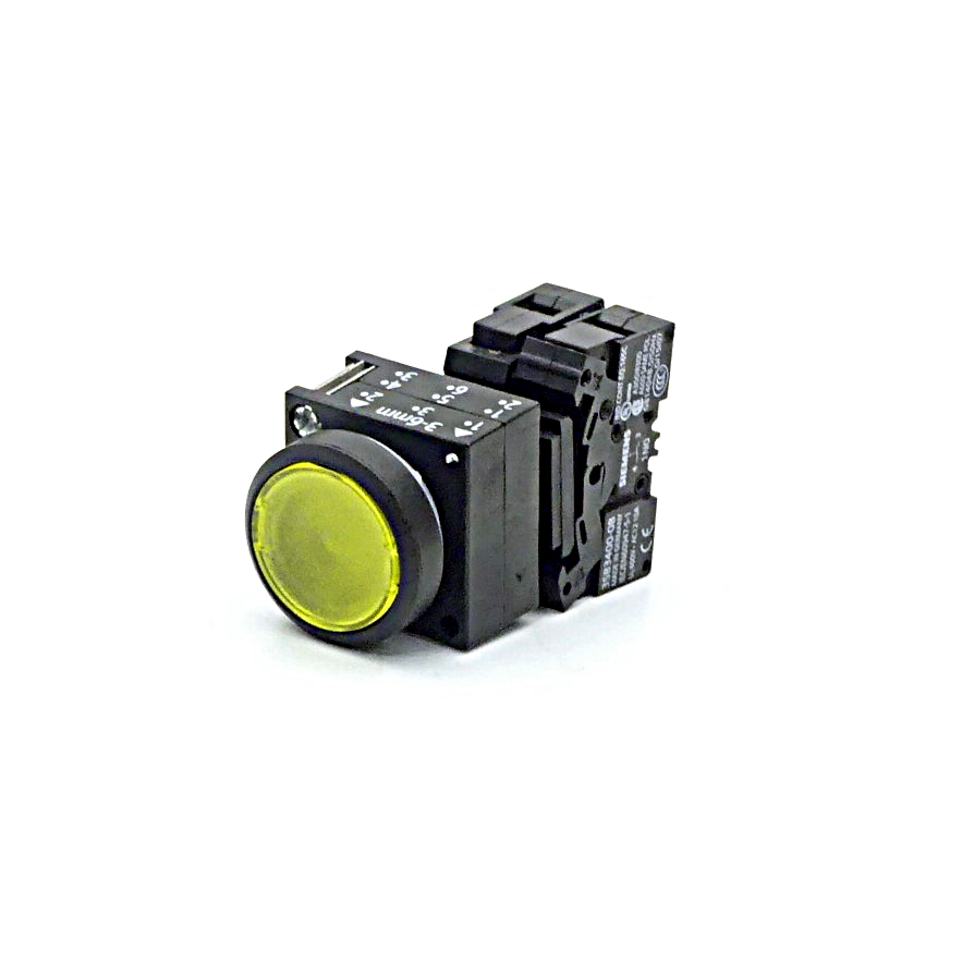 Push-button yellow 