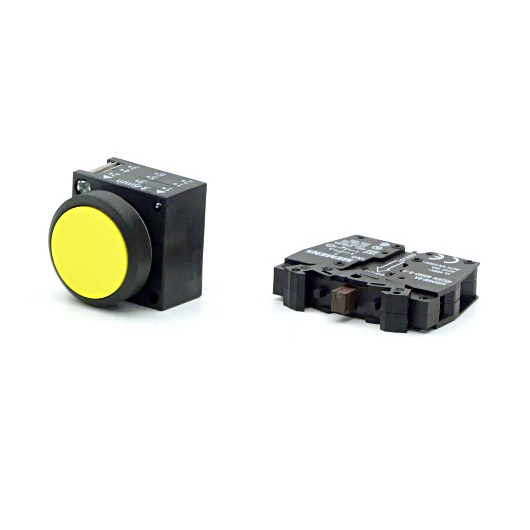 4 Pieces push-button yellow