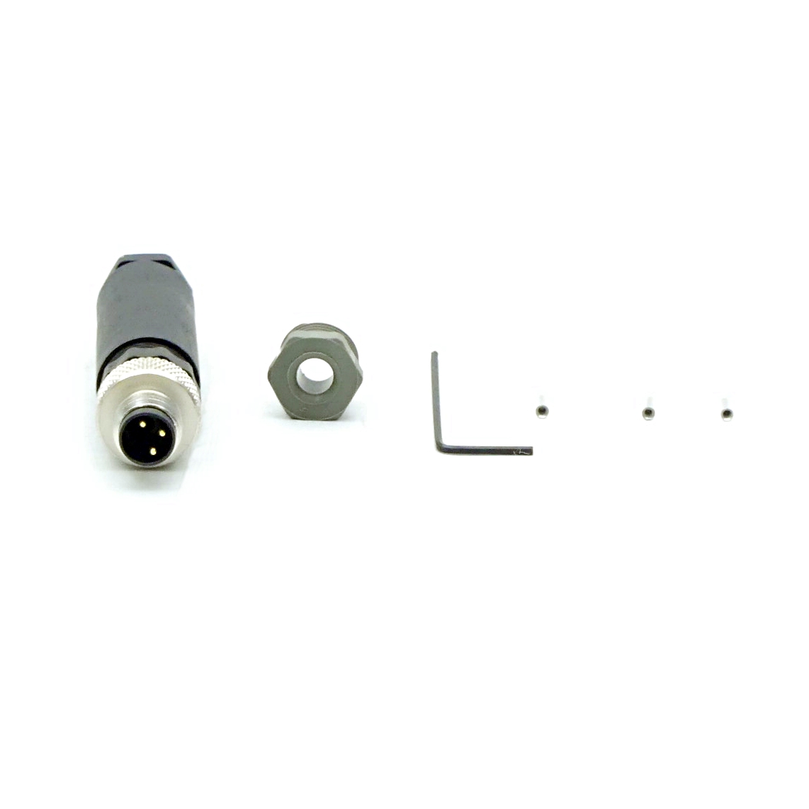 5 x M8 Stecker 