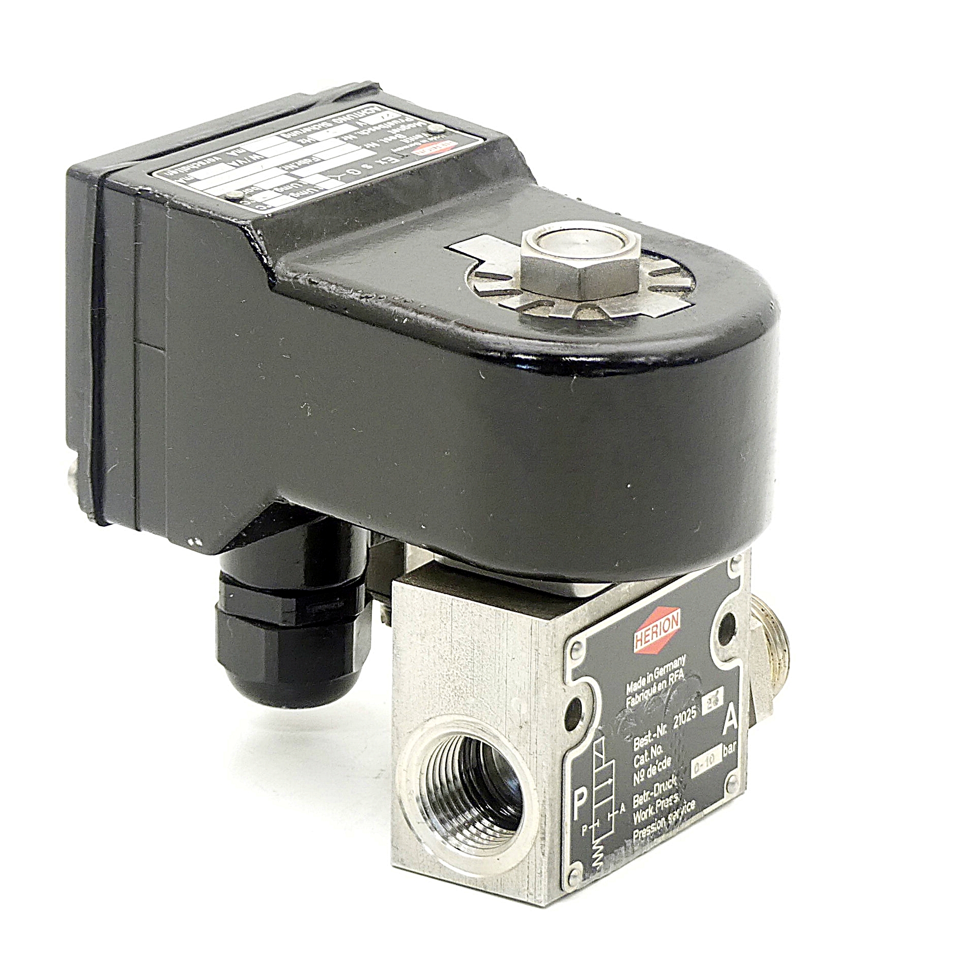 directly operated solenoid valve