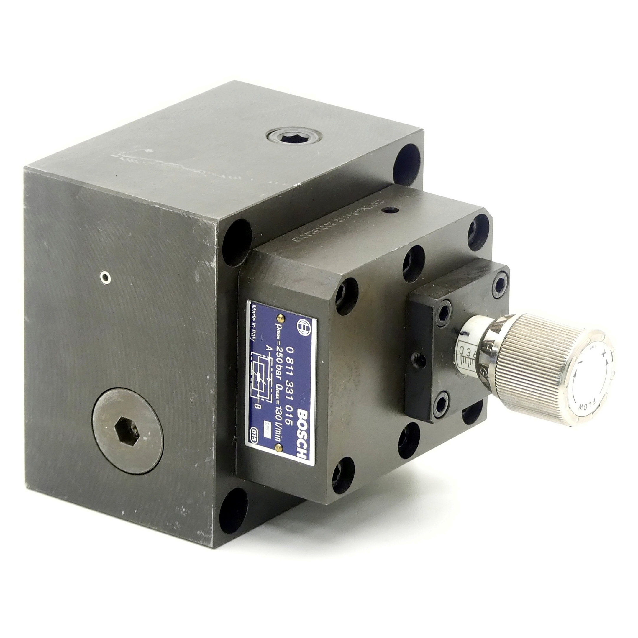 2-way flow control valve