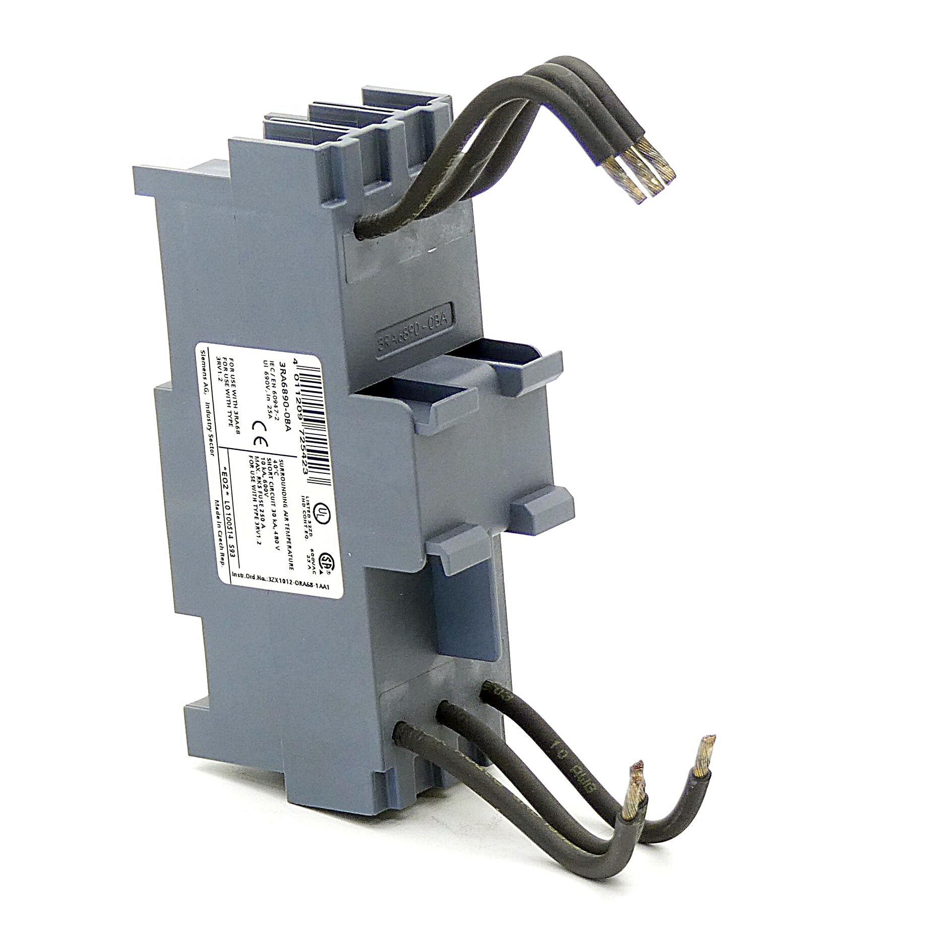 Adapter 45 mm for circuit breaker