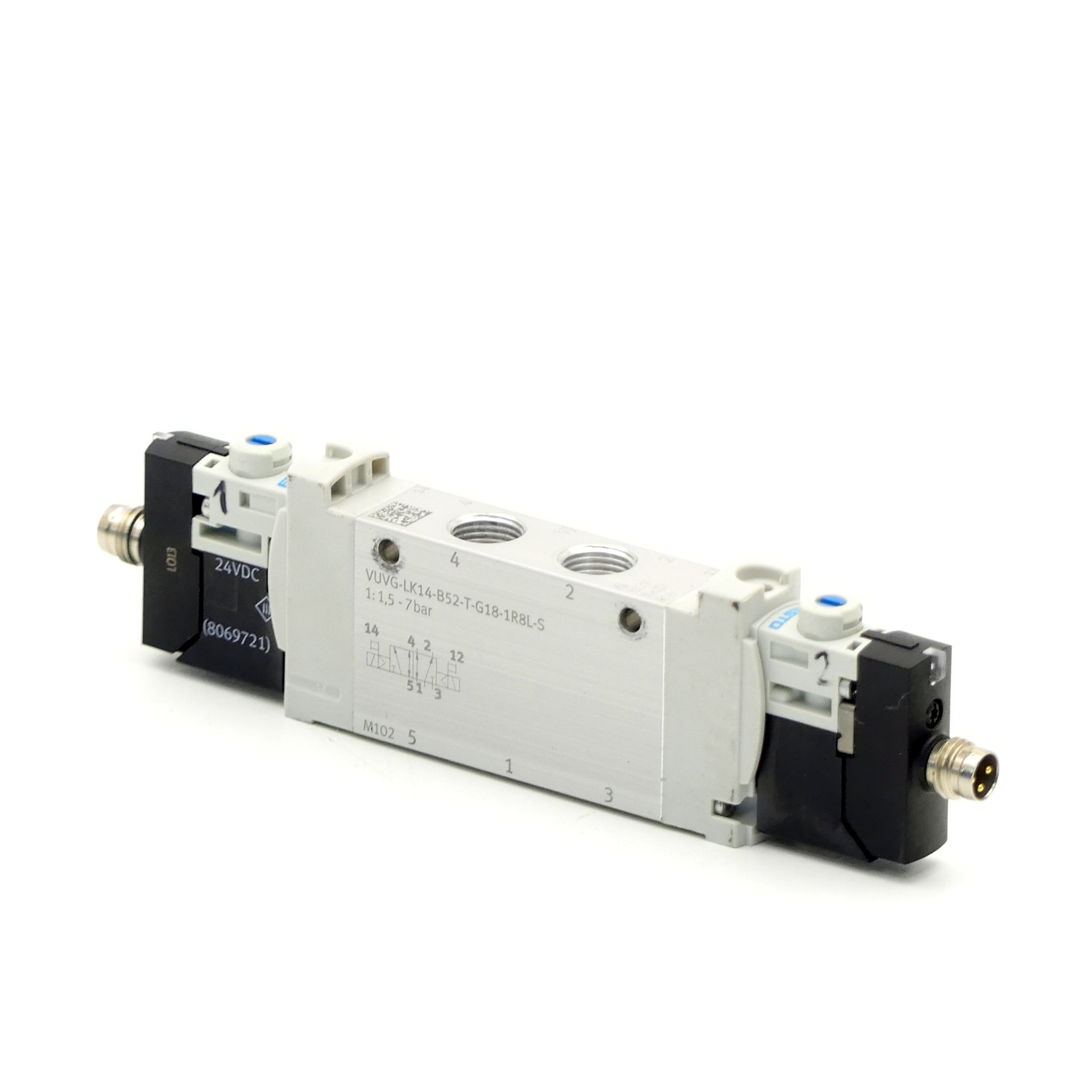 Magnetic valve VUVG-LK14-B52-T-G18-1R8L-S