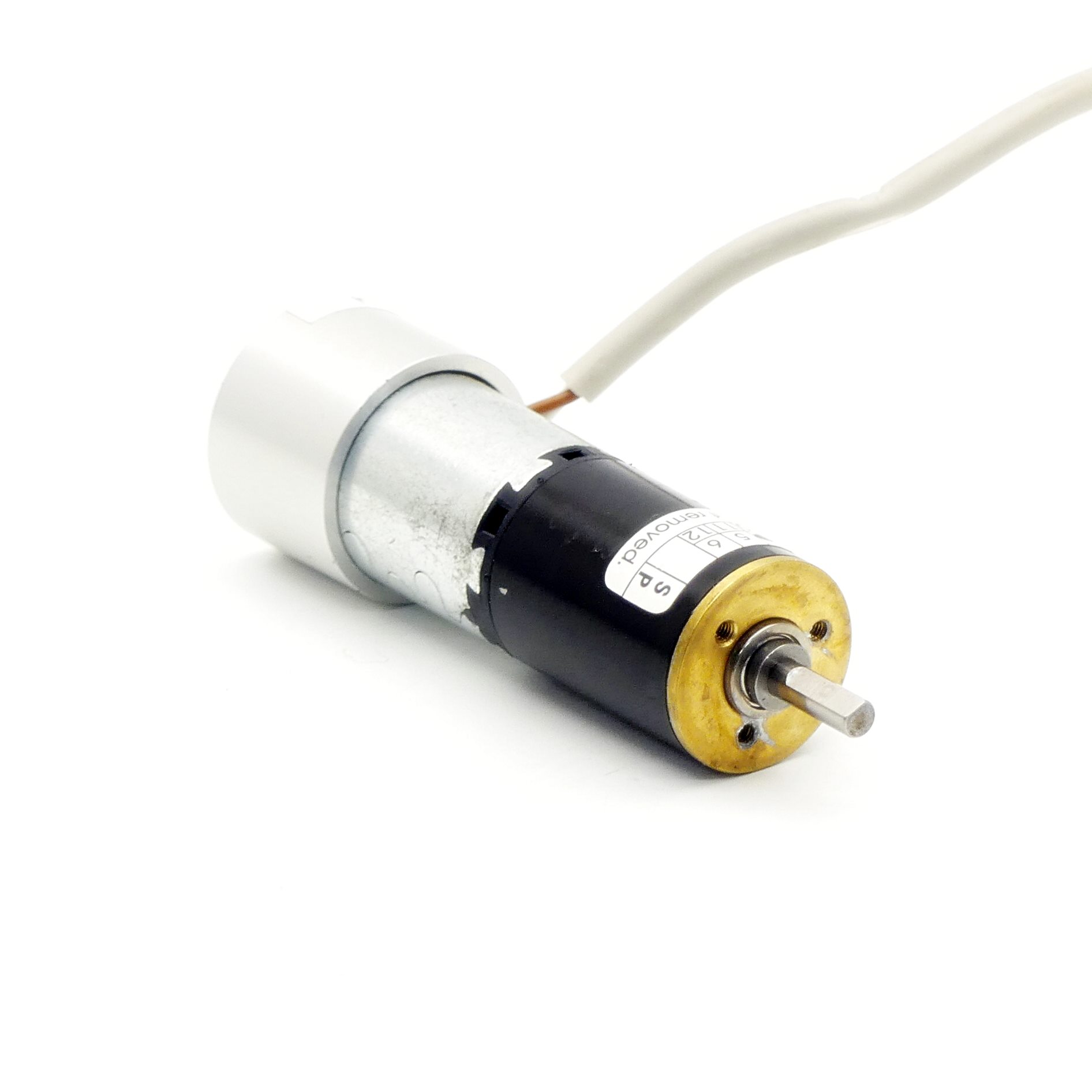 Bürsten- Getriebemotor