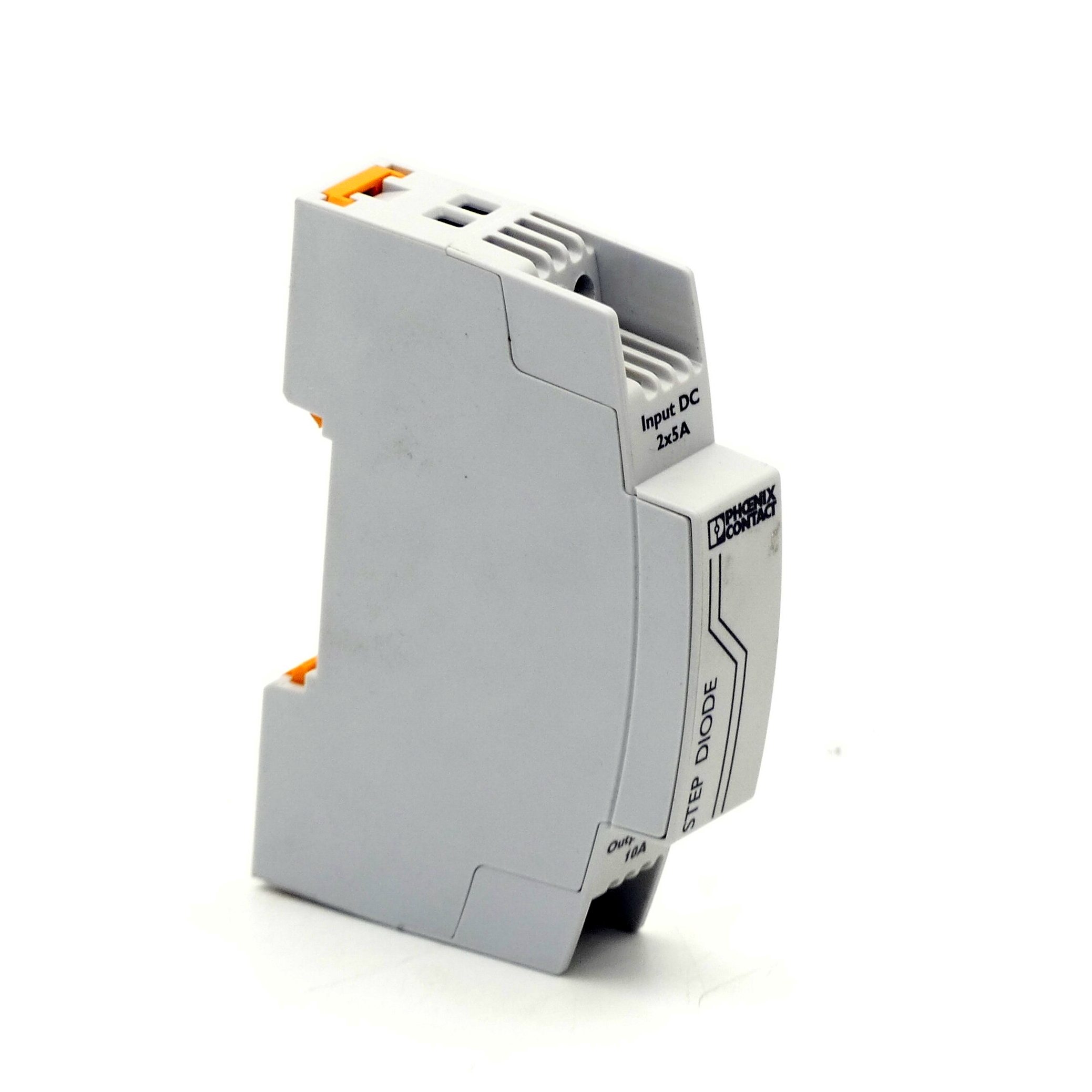 DIN rail redundancy module